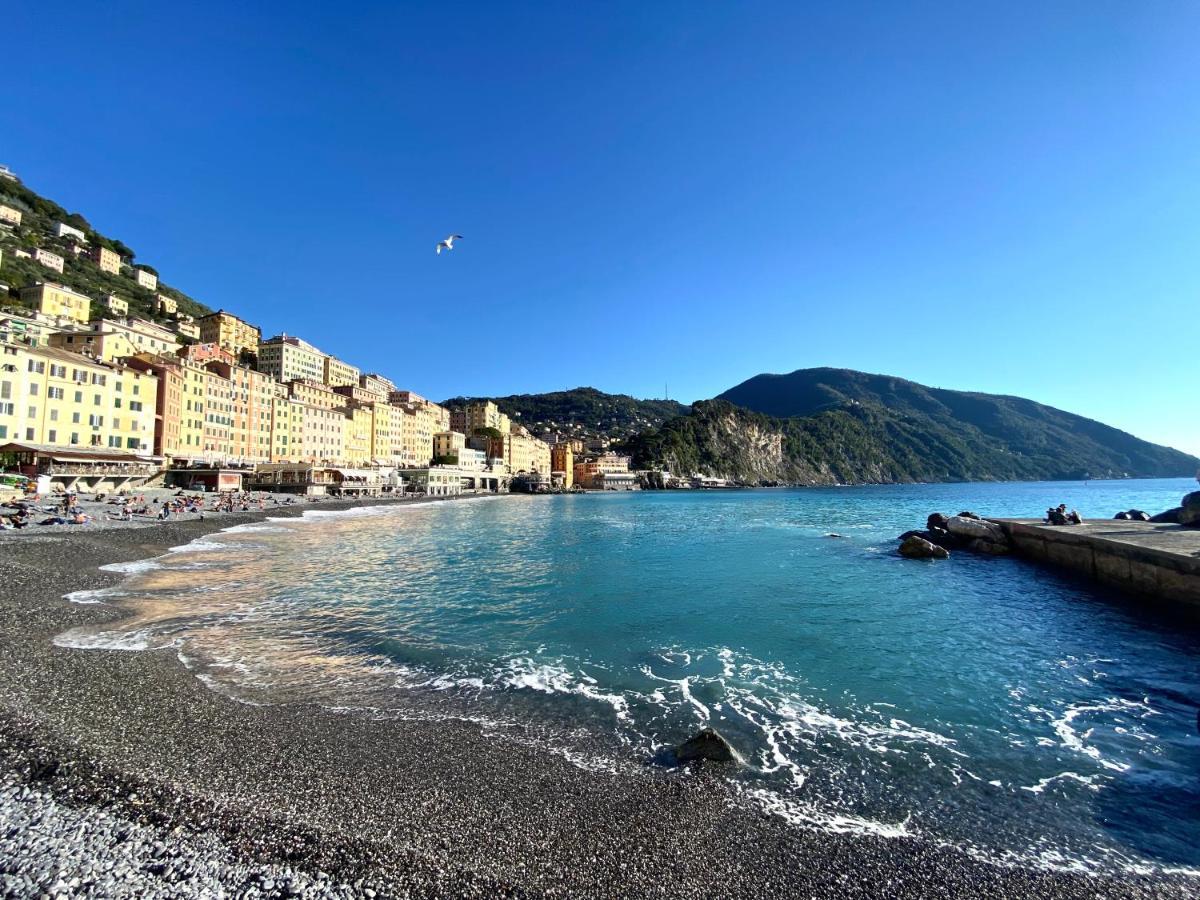 Casaviva - Sweet Bilo On The Sea In Camogli Lägenhet Exteriör bild
